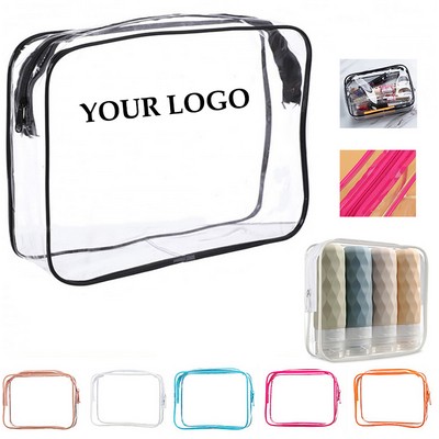 Clear Waterproof Toiletry Bag