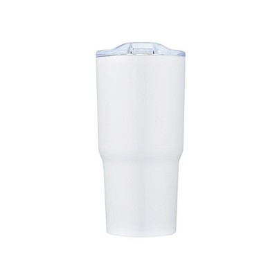 Endura 20 oz White Stainless Steel Bottle