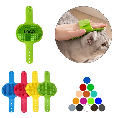 Premium Silicone Pet Bath Brush