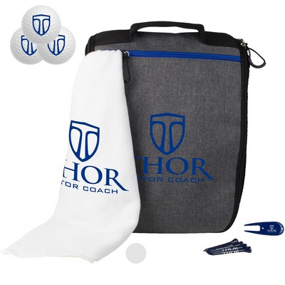 Urban Shoe Bag Golf Kit with Titleist Golf Balls