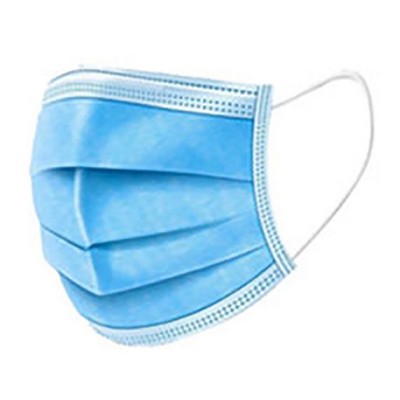 3 Ply Adult Blue Face Mask