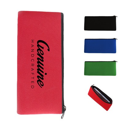 Canvas Pencil Bag w/ Zip