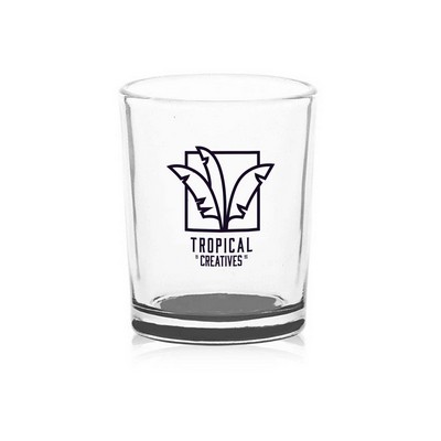 3 oz. Glass Votive Candle Holder (1 Color Imprint)