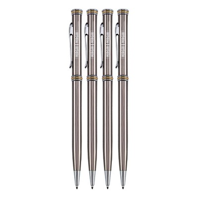 Union Printed - Classico Gunmetal Twist Metal pen