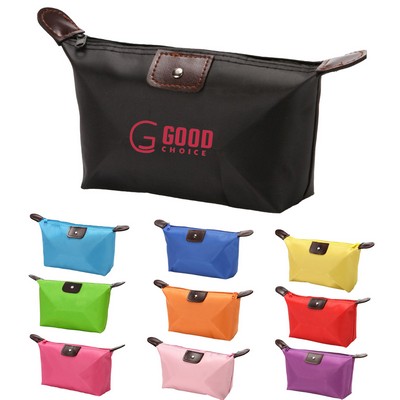 Nylon Foldable Cosmetic Bag