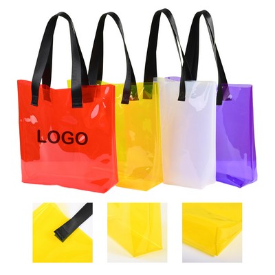 Transparent Beach Tote Bag