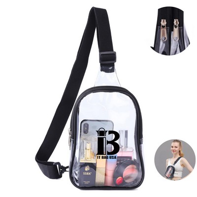 Mini Clear Sling Bag
