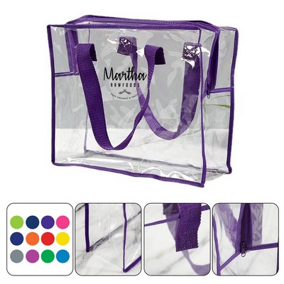 Eco-friendly Clear PVC Tote Bag