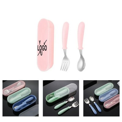 Children's Spoon & Fork Duo