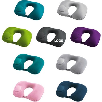 Compact Inflatable Travel Neck Pillow