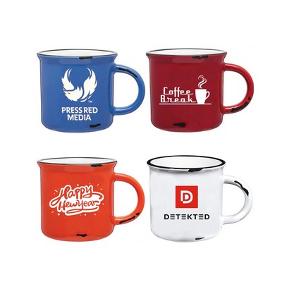 14 Oz. Camper Ceramic Mug