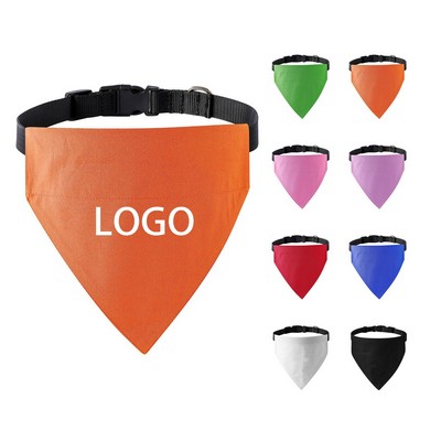 Adjustable Dog Bandana Collar