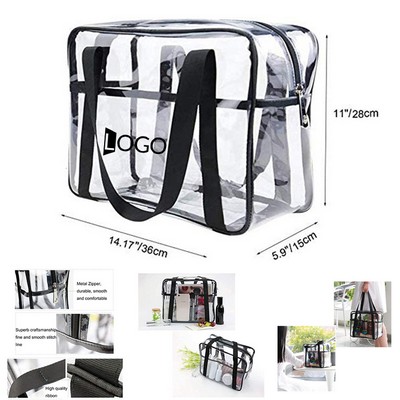 Large Clear Cosmetic Organizer Bag