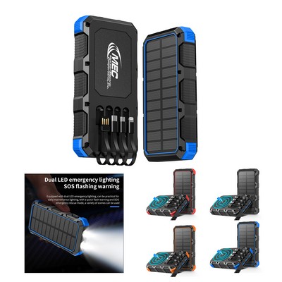 36,800mAh Solar Power Bank