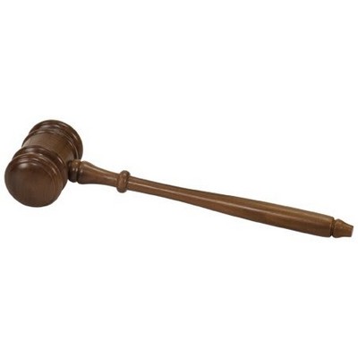 10" Genuine Walnut Gavel