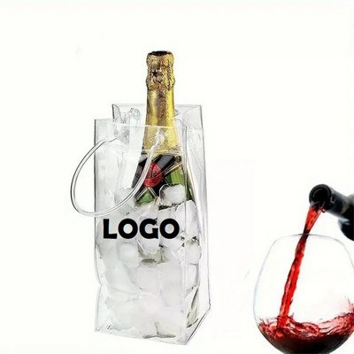 Clear PVC Wine Cooler Bag