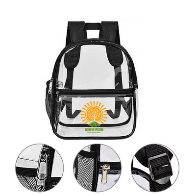 Stadium Approved Clear PVC Backpack