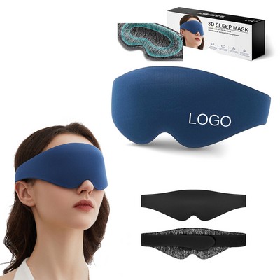 3D Blackout Eye Shade Cover Sleeping Mask Adjustable
