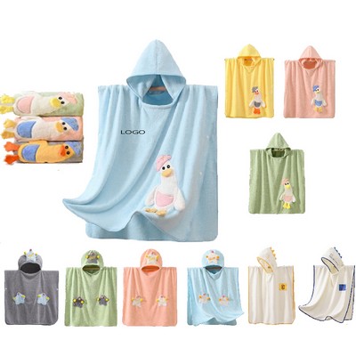 Toddler Pool Robes With Hood