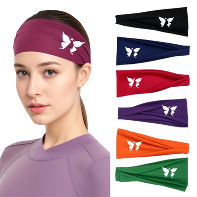 Sports Sweat-absorbing Elastic Hair Band
