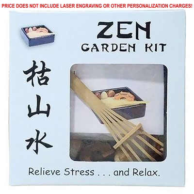 Ceramic Square Zen Garden Kit