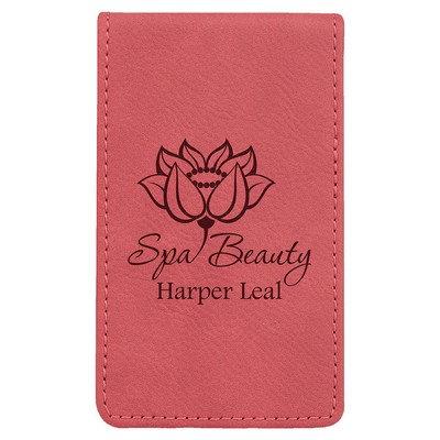 7-Piece Pink Leatherette Manicure Gift Set