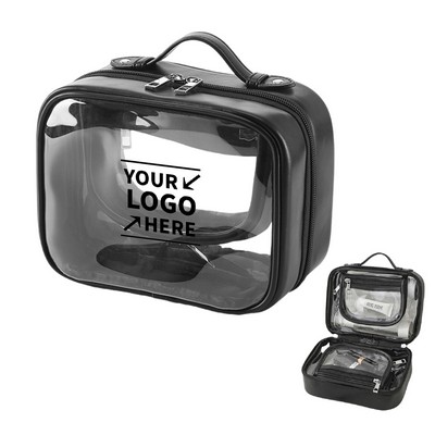 Transparent Waterproof Makeup & Toiletry bag