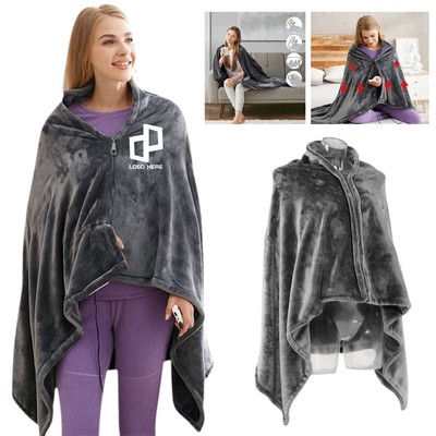 Usb Heating Blankets W/ Snap Closure
