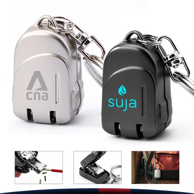 Zorven Stainless Steel Foldable Keychain Nail Clipper