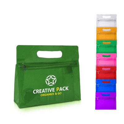 Translucent PVC Vinyl Vanity Bag