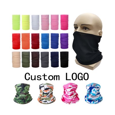 Custom Multifunctional Microfiber Sports Headwear Bandana Magic Scarf