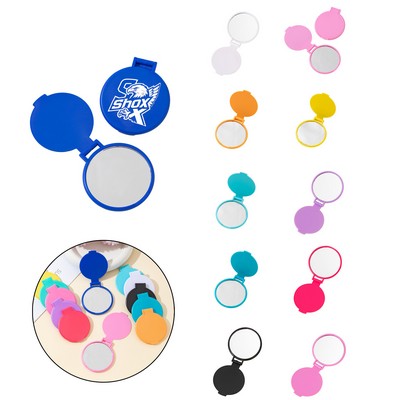 MOQ 20 Portable Plastic Folding Mirror