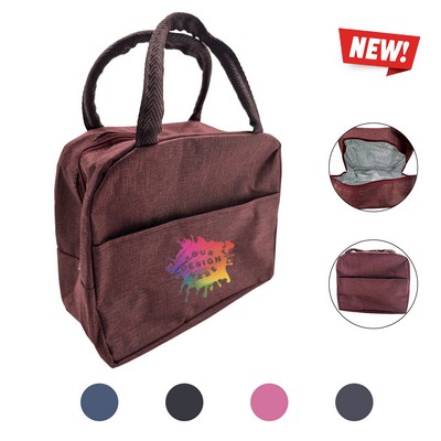 Oxford Cloth Portable Cooler Lunch Bag