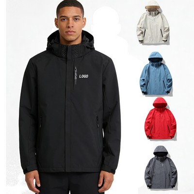 Spring Autumn Men Mountain Hiking Jackets