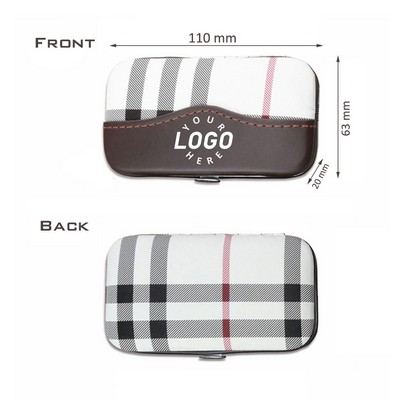 10 Piece Portable Manicure and Pedicure Grooming Kit