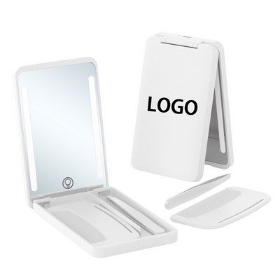 Folding Led Makeup Mirror