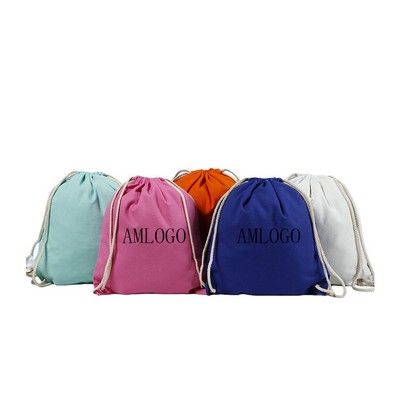 Versatile Canvas Drawstring Bag