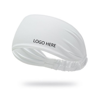 Solid Color Sports Headbands