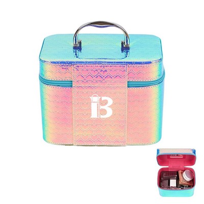 Women's travel toiletries, accessories, makeup bags