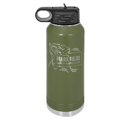 Polar Camel 32 oz. Olive Green Water Bottle