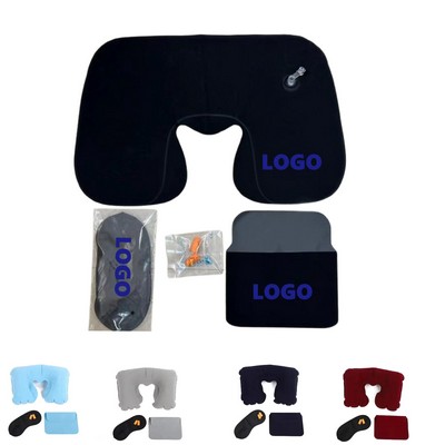 4" 1 Inflatable Neck Pillow