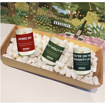 Mini Winter Candle Gift Set