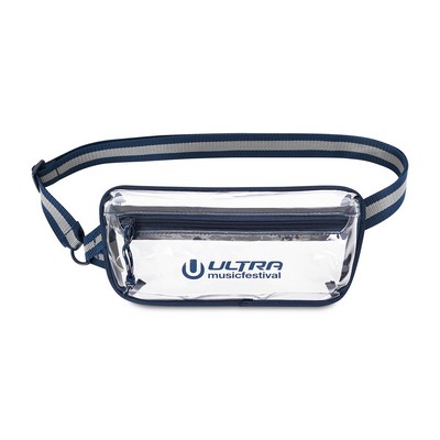 Sigma Clear Mini Sling Bag - Navy