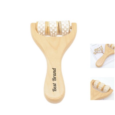 Wooden Handheld Massager