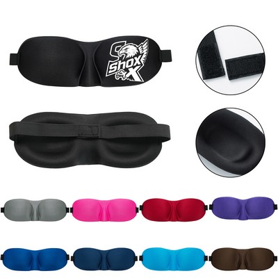 3D Seamless Sponge Sleep Travel Eye Mask