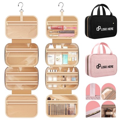 Four Separate Compartments Toiletry Hanging Bag