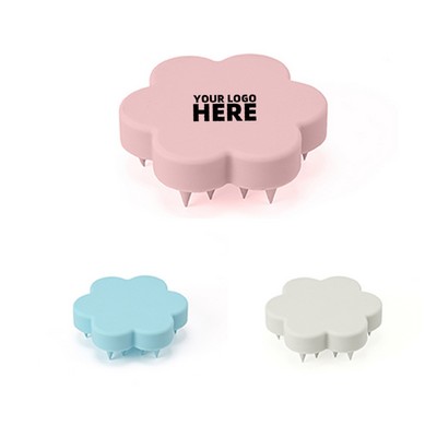 Portable Silicone Scalp Massager Hair Comb