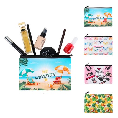 Full-Color Canvas Zipper Pouch