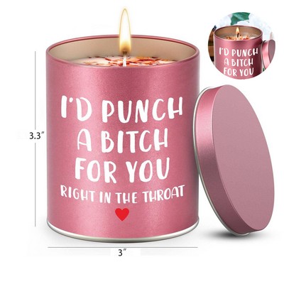 Smokeless Soy Wax Aromatherapy Candle in Tin Container