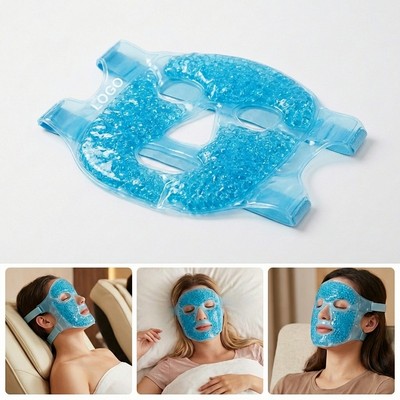 Gel Beads Face Mask Hot/Cold Pack